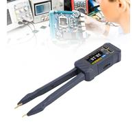 BAFOVY Medidor Digital SMD, Pinza de Medición de Componentes para Resistor Condensador Inductor, con Reconocimiento Automático, para Ingeniero Técnico