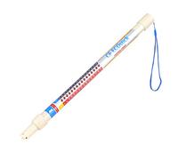 BAFOVY Medidor Eléctrico ECO Stick EC CF PPM Probador de Conductividad de Plástico 0,4 a 5,2 EC Compensación Automática de Temperatura Impermeable para Hidroponía Horticultura Acuática Inspectores