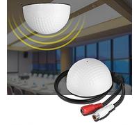 BAFOVY Micrófono de Captación, Diseño Compacto, Monitor de Sonido de de Alta Fidelidad, Alcance de 5-150 M2 para Sistemas de Seguridad CCTV y Monitoreo de Interiores