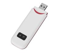 BAFOVY Módem USB con Punto de Acceso WiFi 4G LTE, Enrutador WiFi Portátil de 150 Mbps con Ranura para Tarjeta SIM una Red Inalámbrica para hasta 10 Dispositivos Plug & Play a Través