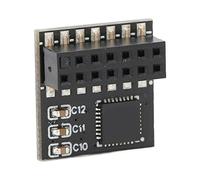 BAFOVY Módulo TPM 2.0 Chip de Seguridad de Cifrado de Interfaz LPC de 14 Pines, Solución de Hardware para 11 con Arranque Seguro y Cifrado de Dispositivo, Compatible con Placas Base B550 B450 B460