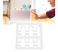 BAFOVY Molde para Cercado de Pasteles, Molde para Bordes de Fondant de Bricolaje Herramienta de Repostería para Decoración de Pasteles y Elaboración de Galletas Antiadherente