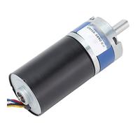 BAFOVY Motor de Engranajes, Motor de Engranajes Planetarios Kit de de Reducción de Velocidad sin Escobillas de 12 V CC, Bobina de Cobre Eje D de Engranaje de Acero con Controlador para Equipos (60RPM)