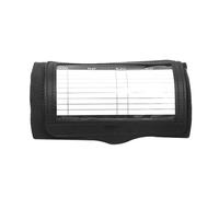 BAFOVY Muñequera para Jugar Al Fútbol con Ventana Transparente, Libro de Jugadas con Brazalete de Algodón para Jóvenes y Adultos, Entrenadores y Jugadores en el Campo