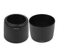 BAFOVY Parasol de Plástico de Calidad ET64II para EFS EF 75-300 Mm de, Diseño a Prueba de Luz, Evita el Deslumbramiento, Ideal para Fotografía con Contraluz