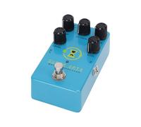BAFOVY Pedal Compresor de bajo Pedal de Efectos de Compresión óptica Compresor de bajo Analógico con Bypass Verdadero para Guitarra Eléctrica Dinámica Suave Estilo Vintage
