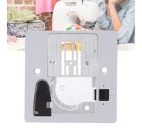 BAFOVY Placa de Aguja para Máquina de Coser, Repuesto de Puntada Recta para Singer 3337 3342 3333 con Instalación a Presión ABS de Acero Al Carbono, sin Herramientas