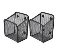 BAFOVY Portalápices Magnético, Organizador de Almacenamiento de Escritorio de Metal con Imanes Fuertes para Uso en la Oficina, la Escuela y el Hogar (2PCS)