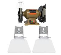 BAFOVY Protector Visual para Esmeriladora de Banco, 2Pcs Protector Visual para Esmeriladora de Acero Inoxidable 304 Accesorio para Piezas para de Banco con