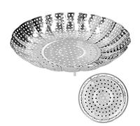 BAFOVY Rack de Placa de Retráctil Resistente de Acero Inoxidable, Uso de Usos Múltiples, para Sabores Originales, Tamaño Ajustable, Fácil de Usar en Varias Macetas