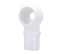 BAFOVY Recolector de Polvo para Taladro, Caja Portátil de Recolección de Desechos de Perforación con Guía, Compatible con la Mayoría de las Brocas, Colector de Polvo Blanco de Tamaño