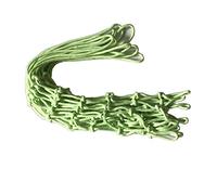 BAFOVY Red de Baloncesto de Nylon Verde Autoluminiscente, Brillante, Iluminada, Red de Balón Meteorológico Que Se Enciende, Fácil Instalación, Aplicable a la Mayoría de Marcos, Uso en