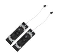 BAFOVY Reemplazo de Altavoces de Caja de TV, Calidad de Sonido Premium, 2pcs Amplificador de Sonido de Altavoces de 8 Ohmios 10W para Reproductor de Publicidad de Televisión LCD, Cables