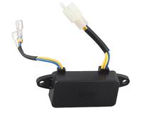 BAFOVY Regulador de Tensión Automática del Generador, Regulador de Tensión del Generador Universal AVR 250V 220UF para 1 3kW con un Gran Condensador y 6 Arnés de Cableado de Alambre
