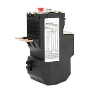 BAFOVY Relé Térmico de Sobrecarga Eléctrico BR2-25 7A-10A, único | Protección contra Fallo de Fase, 690 V 7 A A 10 A, Dispositivo de Protección del Motor, Panel de Control Industrial, Negro