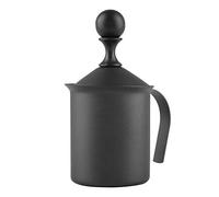 BAFOVY Representante de Leche Manual, Diseño Ergonómico, Malla de Doble Capa, 400 Ml de Leche de Acero Inoxidable, Malla de Doble No Palo para Uso en Casa y Comercial, Espuma Fina y Delicada para