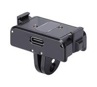 BAFOVY Soporte de Liberación Rápida para 360 Adaptador Magnético de Base de Liberación Rápida con Puerto de Carga Tipo C Tornillo de 1,4 Pulgadas e Interfaz de Doble Punt
