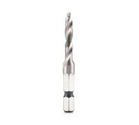 BAFOVY Taladro de Vástago Hexadecimal de Alta Dureza M5, Diseño Multifuncional, Alta Durabilidad, Uso Versátil, Rendimiento Preciso, Operación Eficiente para el Tapping de Aluminio de Metal Suave de
