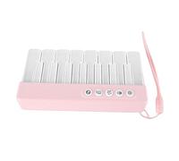 BAFOVY Teclado de Piano Portátil, Piano Electrónico ABS para Niños con 7 Luces de Colores, Canciones de Demostración y Múltiples Voces de Instrumentos para Niños y Niñas, Regalo para Pequeños