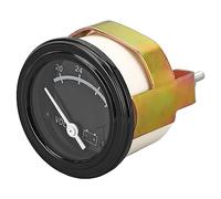 BAFOVY Voltímetro Analógico Medidor de Panel Analógico de Acero Inoxidable ABS 20 a 32 V CC 24 V Calibre Redondo de 52 Mm con Cubierta Transparente para Panel de Control de Generador para