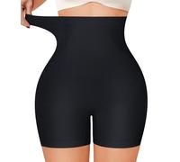 Bafully Shapewear Faja contenitiva para Mujer, Vientre Plano, Bragas de contención de Cintura Alta, Faja Moldeadora de pancera Reductora sin Costuras (Negro, XL)
