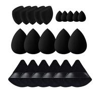 Bafutayawa Beauty Blender, 21 Pcs Set de Esponjas de Maquillaje, Esponja de Maquillaje para Base Líquida Crema Polvo Multicolor