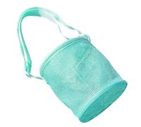 Bag Beach Toy en red con correa de hombro ajustable | Bolsa ligera en red de poliéster para niños y familia | Porta Bucchie y accesorios de playa para vacaciones