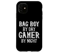 Bag Boy by Day Jugador De Noche Adolescente Trabajos Tienda De Comestibles Bagger Carcasa para iPhone 11