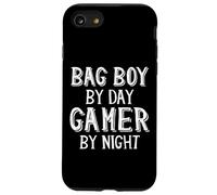 Bag Boy by Day Jugador De Noche Adolescente Trabajos Tienda De Comestibles Bagger Carcasa para iPhone SE (2020) / 7/8