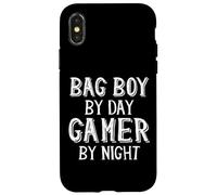 Bag Boy by Day Jugador De Noche Adolescente Trabajos Tienda De Comestibles Bagger Carcasa para iPhone X/XS