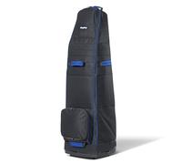 Bag Boy Freestyle - Funda de Viaje de Golf para aerolíneas, Parte Superior Acolchada, Correa de compresión Interna, Cremallera Envolvente Completa con Bloqueo, Base de 6 Ruedas, Plegable