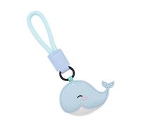 Bag Charm Dolphin Whale Shark - Animal Handbags Pendant, Portable Cute Leather Charm, Leather Dolphin Whale Shark Keychain Charms For Schoolbag Backpack Kids Keychain Home Adults Bag Decoration, B