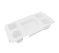 Bag Cup Holder, Cup Storage Tray with 5 Compartments, Multifunctional Drinks Organizer for Camping Travel Beach Use, Portable Beverage Tray for Picnics Office Home Garden Backyard Convenience