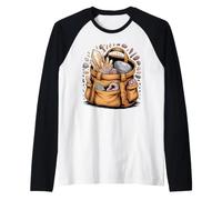 Bag Full of Rocks Geologist Rockhound Minerals Camiseta Manga Raglan