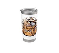 Bag Full of Rocks Geologist Rockhound Minerals Vaso térmico de acero inoxidable de doble pared