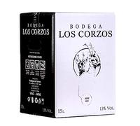 Bag in Box 15L Vino Tinto Recomendado (Equivalente a 20 Botellas de 750 ml) caja de vino tinto con grifo mucha calidad uvas seleccionadas vinos tintos Bodega Los Corzos