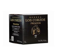 Bag in Box 5L Vino Tinto PREMIUM vino tinto con grifo y asa incorporada vino tinto de la máxima calidad Bodega Los Corzos