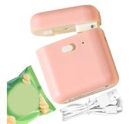 Bag Resealer, Portable Handheld Snack Pack Sealing Machine, Ergonomic Kitchen Gadget, Compact Ideal for Food Storage, Crafting, Travel, Picnic, Fridge, Vegetables, Sandwich, Home Use