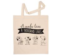 bag shopping - natural - thousand lives: cotton, 38x41 cm