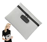 Bag With Lock - de almacenamiento impermeable a prueba de golpes, organizador de bloqueo de combinación segura, diseño duradero y portátil | Locking Bag For Personal Items Camping School Gym