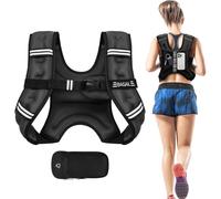 BAGAIL Chaleco Lastrado para Entrenamiento de Fuerza, Talla de Busto Ajustable, Bolsillo Práctico, Ideal para Entrenamientos en Gimnasio, Yoga y Ejercicios Aeróbicos