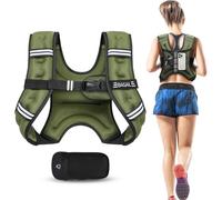 BAGAIL Chaleco Lastrado para Entrenamiento de Fuerza, Talla de Busto Ajustable, Bolsillo Práctico, Ideal para Entrenamientos en Gimnasio, Yoga y Ejercicios Aeróbicos