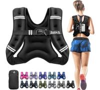 BAGAIL Chaleco Lastrado para Entrenamiento de Fuerza, Talla de Busto Ajustable, Bolsillo Práctico, Ideal para Entrenamientos en Gimnasio, Yoga y Ejercicios Aeróbicos