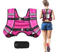 BAGAIL Chaleco Lastrado para Entrenamiento de Fuerza, Talla de Busto Ajustable, Bolsillo Práctico, Ideal para Entrenamientos en Gimnasio, Yoga y Ejercicios Aeróbicos