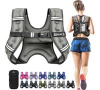 BAGAIL Chaleco Lastrado para Entrenamiento de Fuerza, Talla de Busto Ajustable, Bolsillo Práctico, Ideal para Entrenamientos en Gimnasio, Yoga y Ejercicios Aeróbicos