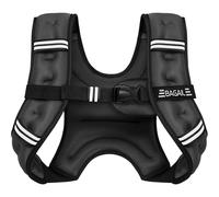 BAGAIL Chaleco Lastrado para Entrenamiento de Fuerza, Talla de Busto Ajustable, Bolsillo Práctico, Ideal para Entrenamientos en Gimnasio, Yoga y Ejercicios Aeróbicos