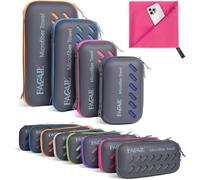 BAGAIL Toallas de Viaje de Microfibra, Toallas de Campamento, Toallas de baño y Toallas de Playa, Secado rápido - Súper absorción de Agua - Súper Compacto, Muy Adecuado para el Deporte y el Fitness