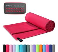BAGAIL Toallas de Viaje de Microfibra, Toallas de Campamento, Toallas de baño y Toallas de Playa, Secado rápido - Súper absorción de Agua - Súper Compacto, Muy Adecuado para el Deporte y el Fitness
