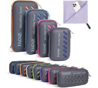 BAGAIL Toallas de Viaje de Microfibra, Toallas de Campamento, Toallas de baño y Toallas de Playa, Secado rápido - Súper absorción de Agua - Súper Compacto, Muy Adecuado para el Deporte y el Fitness