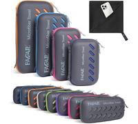 BAGAIL Toallas de Viaje de Microfibra, Toallas de Campamento, Toallas de baño y Toallas de Playa, Secado rápido - Súper absorción de Agua - Súper Compacto, Muy Adecuado para el Deporte y el Fitness